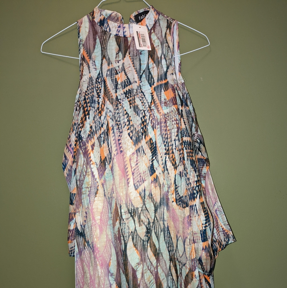 Flowy long sleeve dress